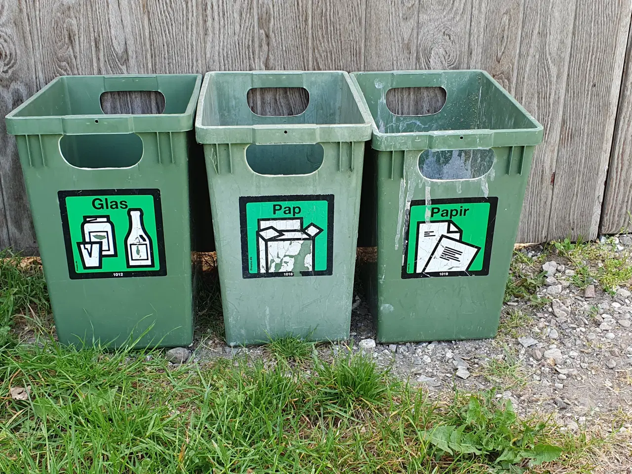 Billede 1 - Affaldssortering's spande