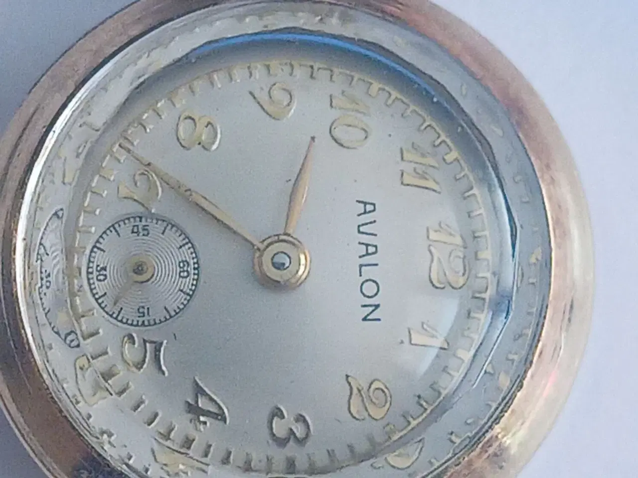 Billede 3 - Retro schweizisk ur AVALON forgyldt ur fra 1930 
