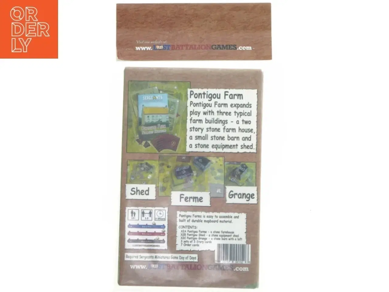 Billede 2 - Sergeants Miniatures Game: Pontigou Farm Normandy Expansion fra Last Battalion Games