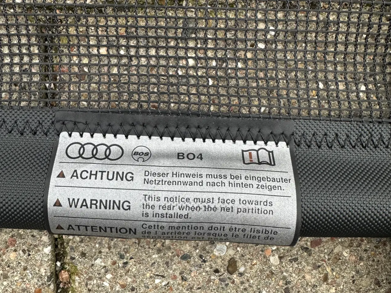 Billede 3 - Sikkerhedsnet til Audi Etron 55
