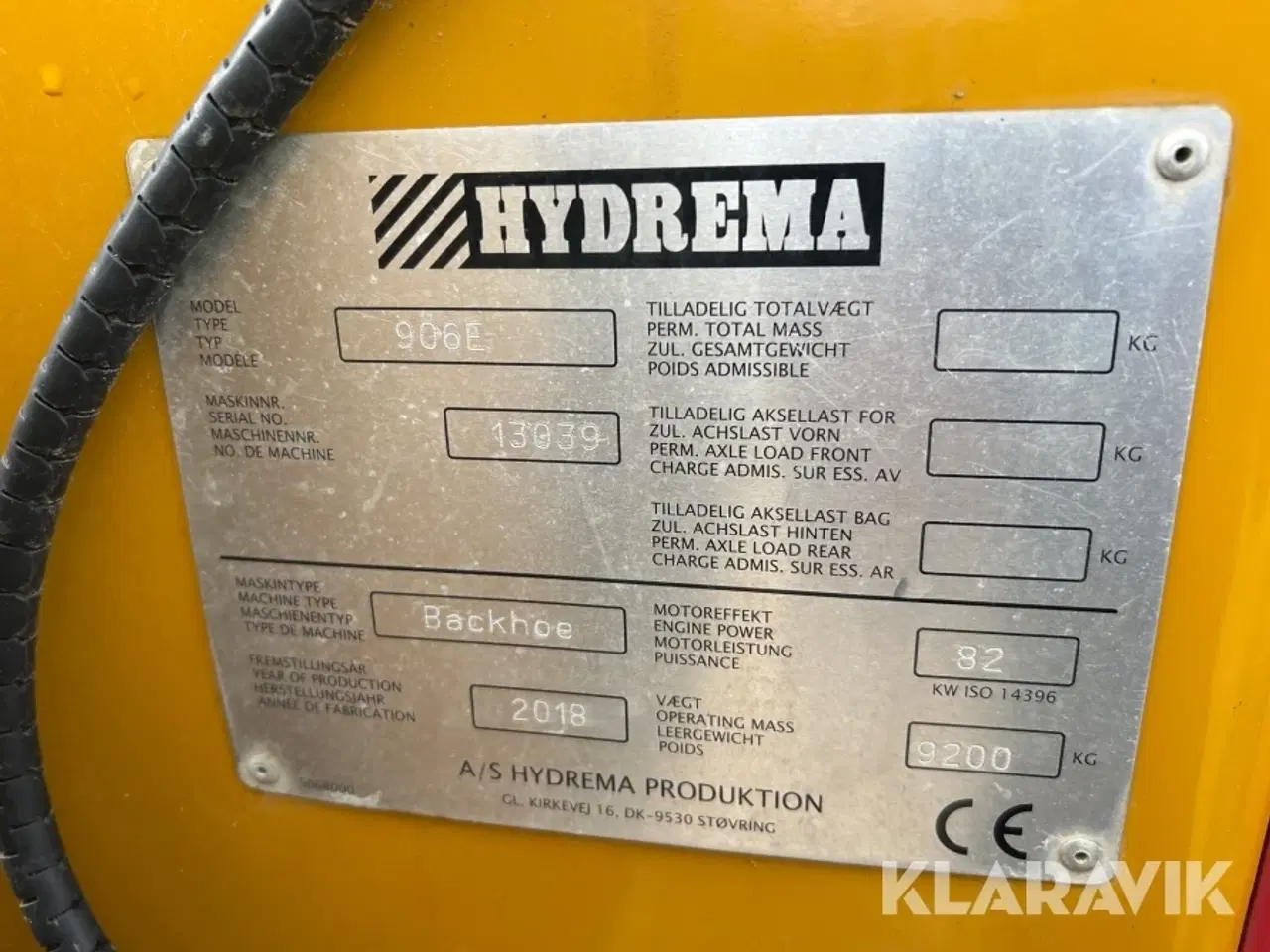 Billede 7 - Rendegraver Hydrema 906E