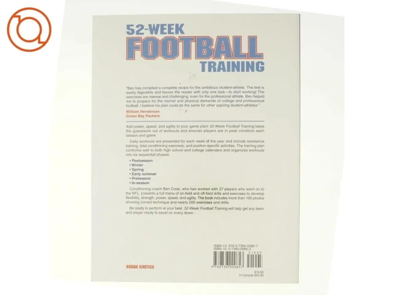 Billede 3 - 52-week Football Training af Ben Cook (Bog)