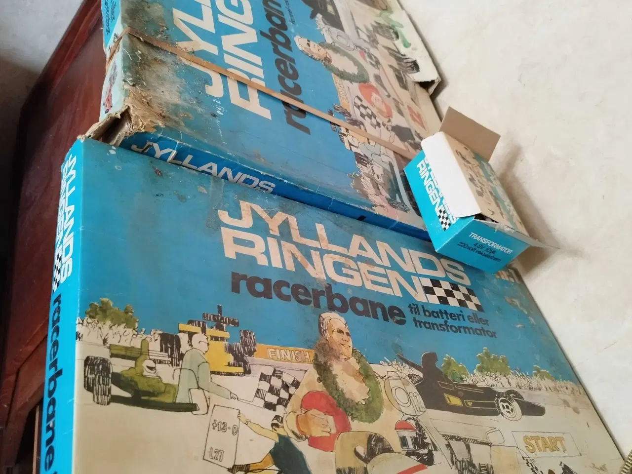 Billede 1 - Ældre racerbane, aldrig brugt