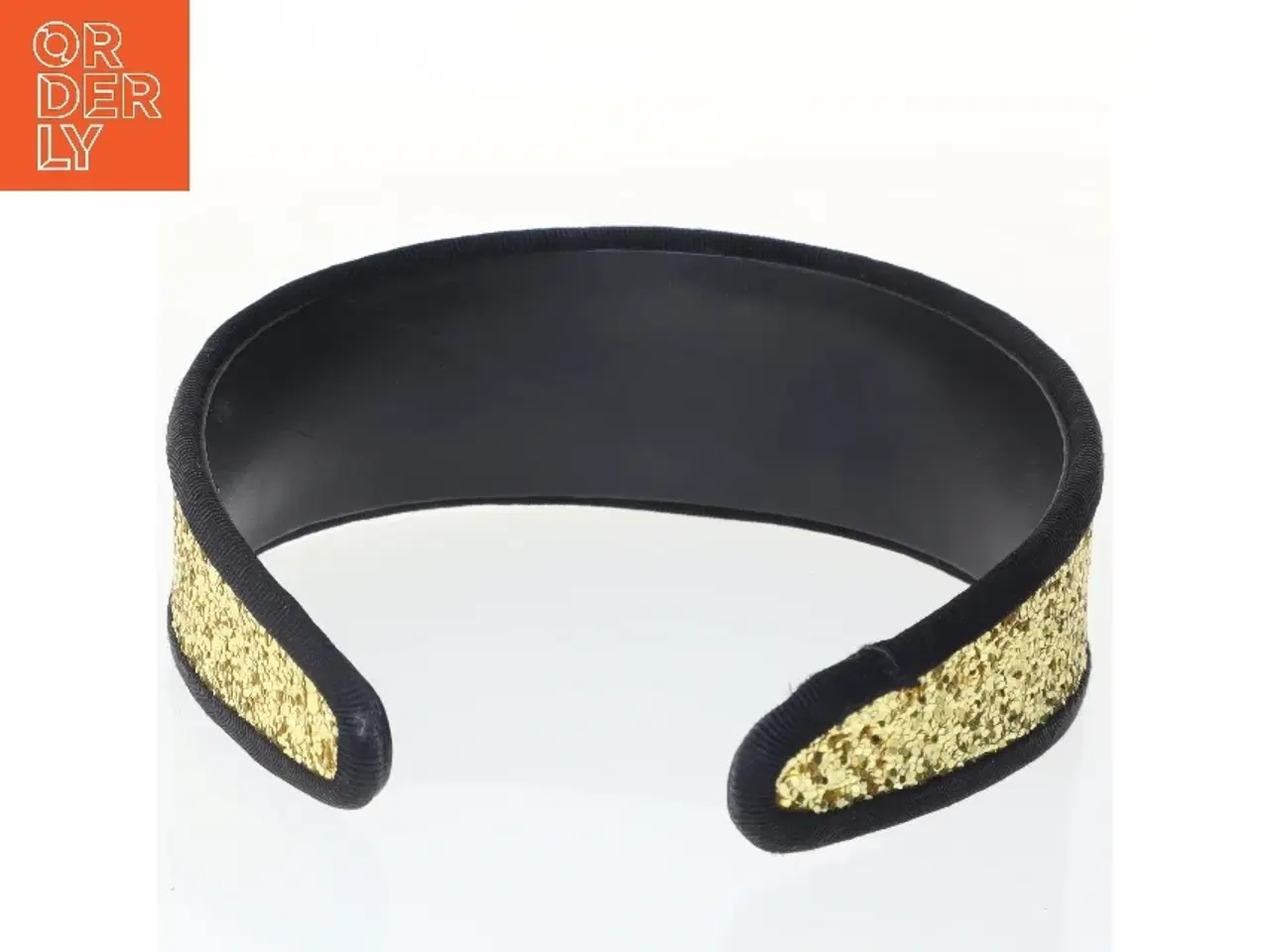 Billede 1 - Hårbøjle med guldglimmer fra Malene Birger (str. 14 cm)