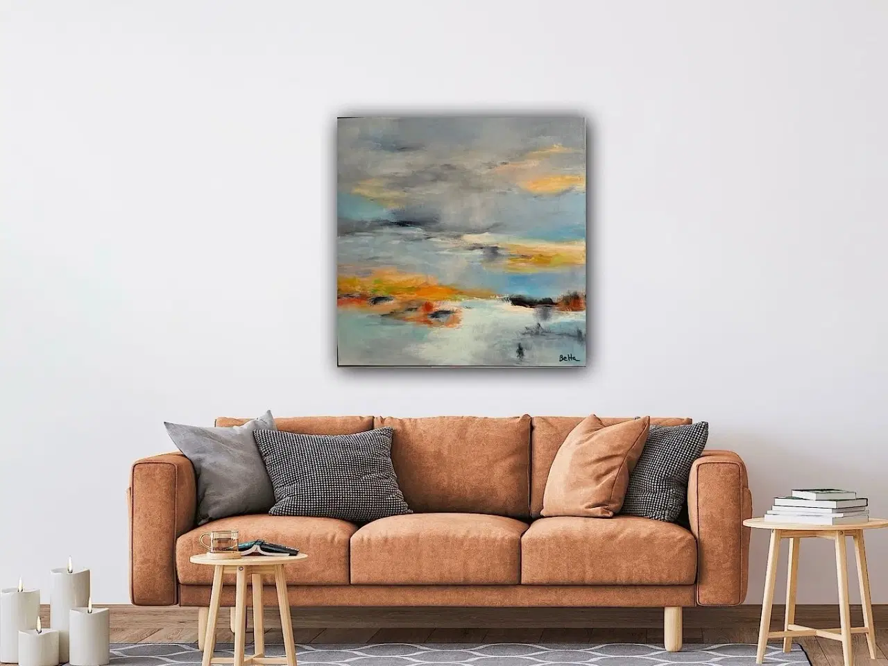 Billede 3 - Abstrakt 80x80