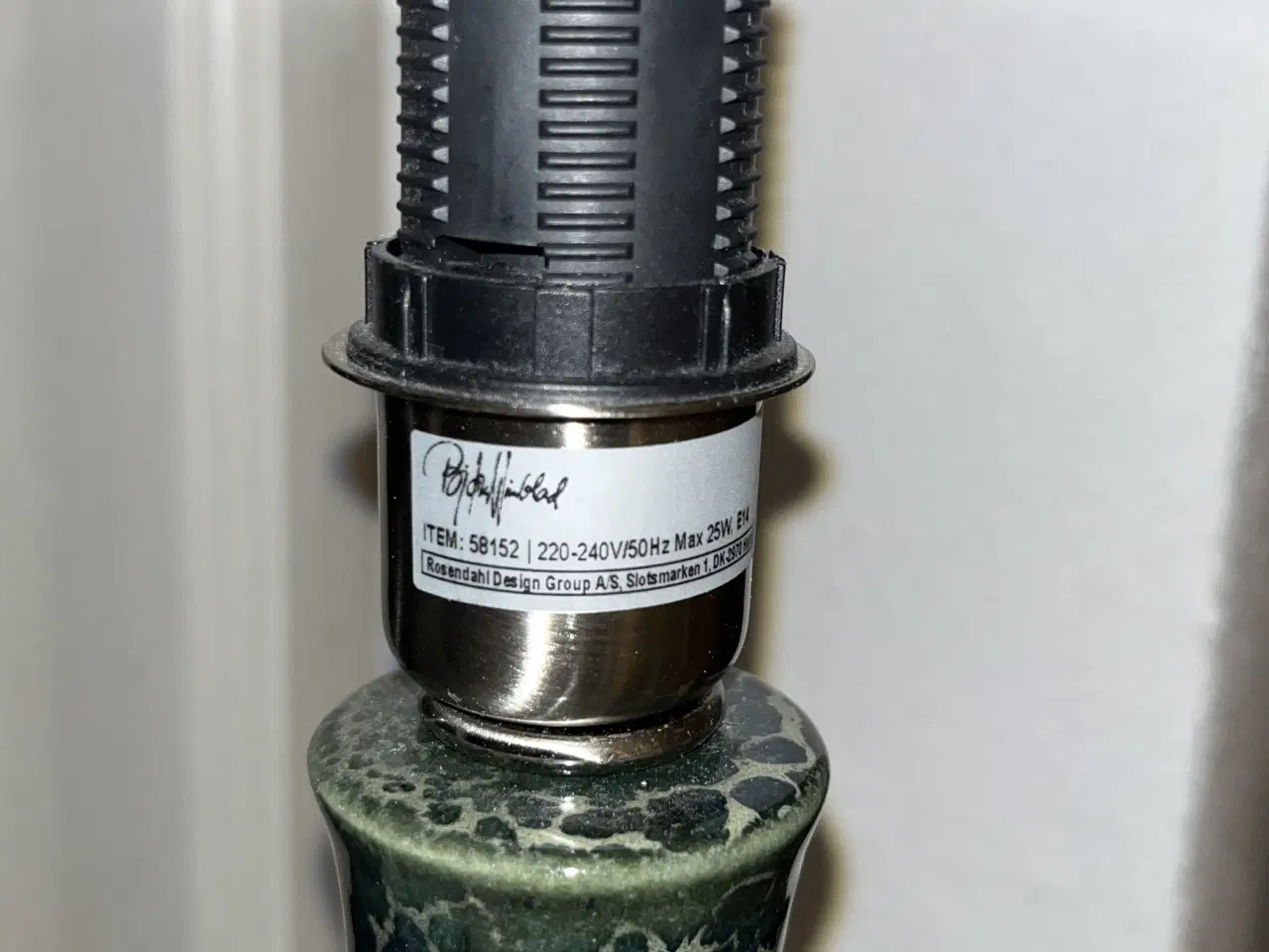 Billede 4 - Bjørn Viinblad grøn lampe