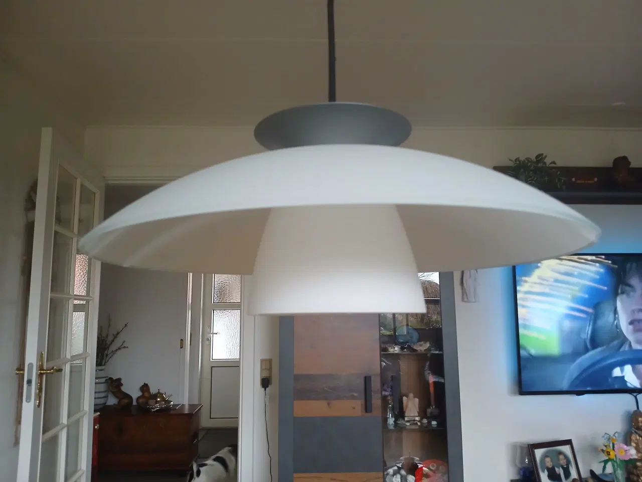 Billede 3 -  Flot Glaslampe sælges