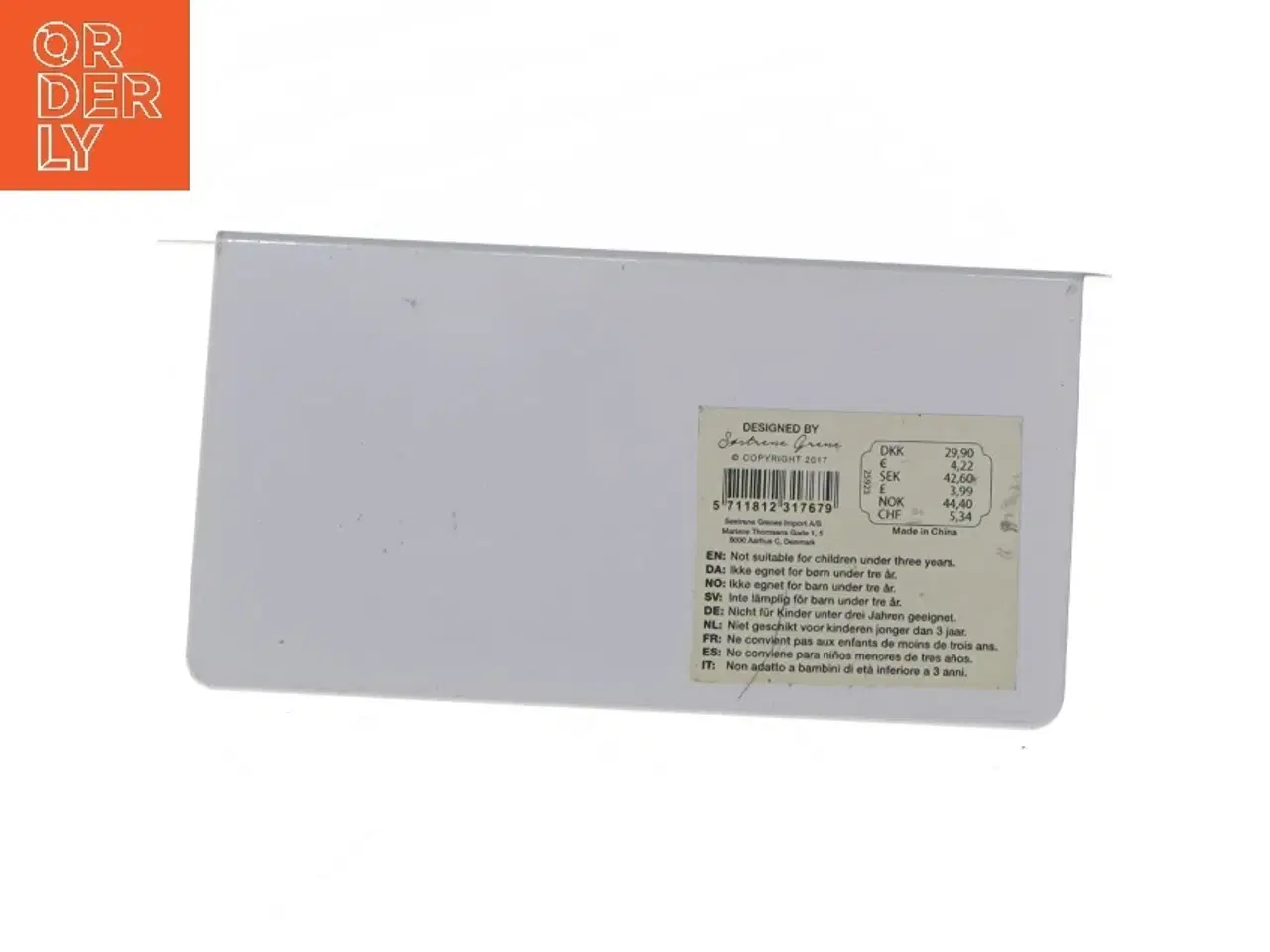 Billede 4 - Bunny-design bogstøtte fra Søstrene Grene (str. 23x23 cm)