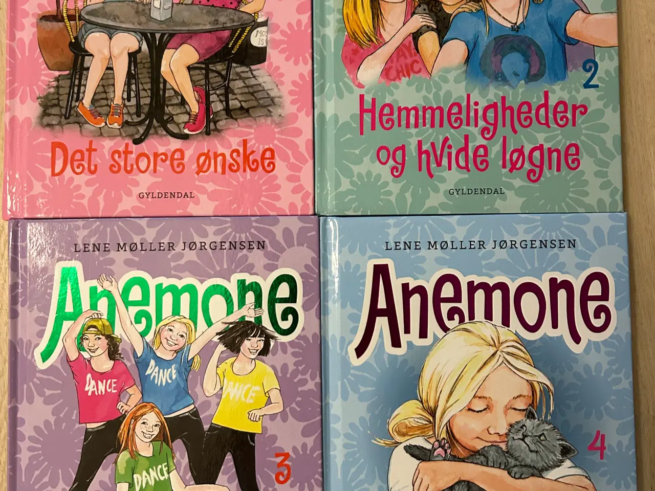 Billede 1 - Børnebøger: 4 Anemone-bøger fra 8 år