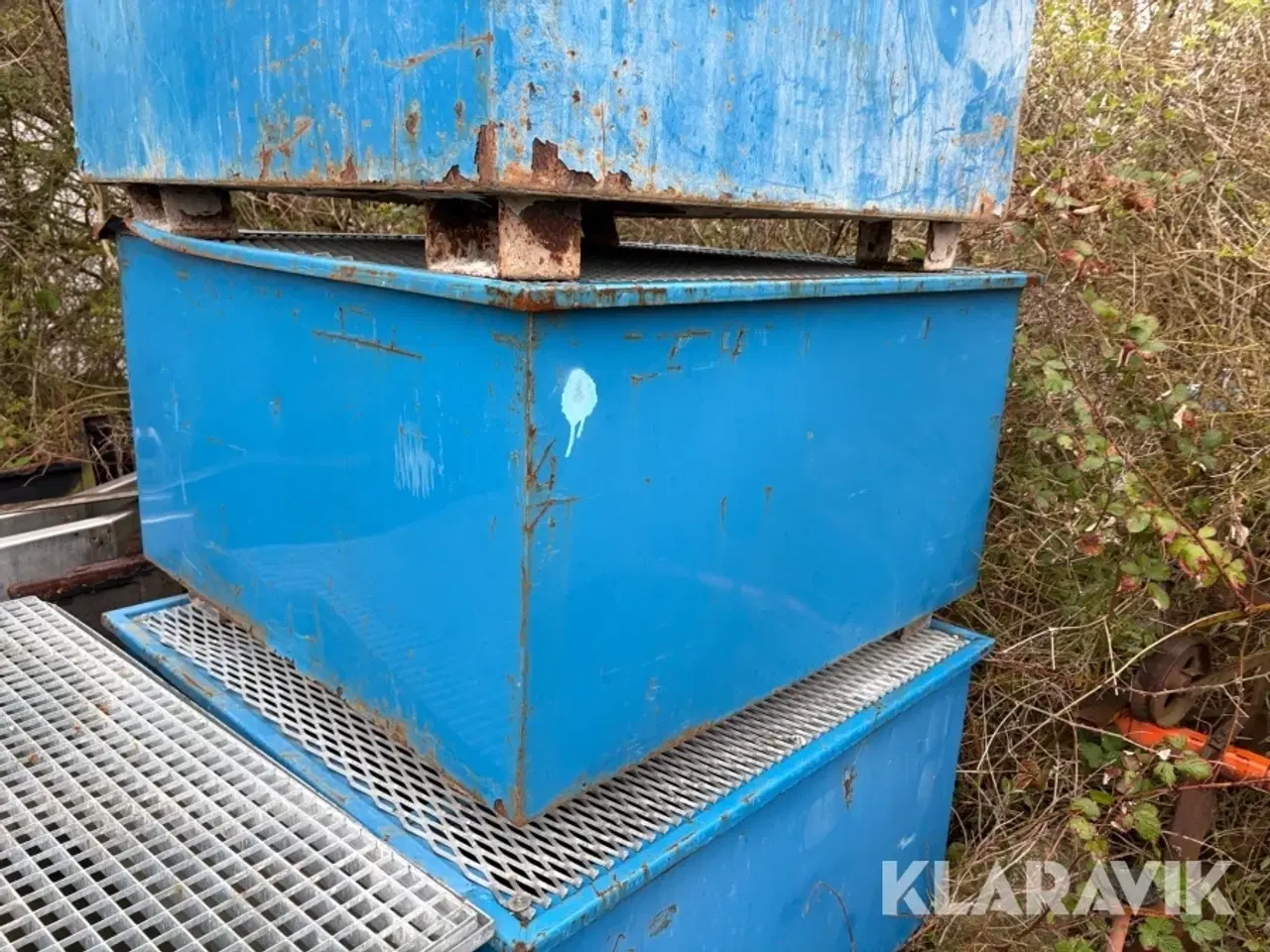 Billede 5 - Stålkasser galvaniseret 9 styk