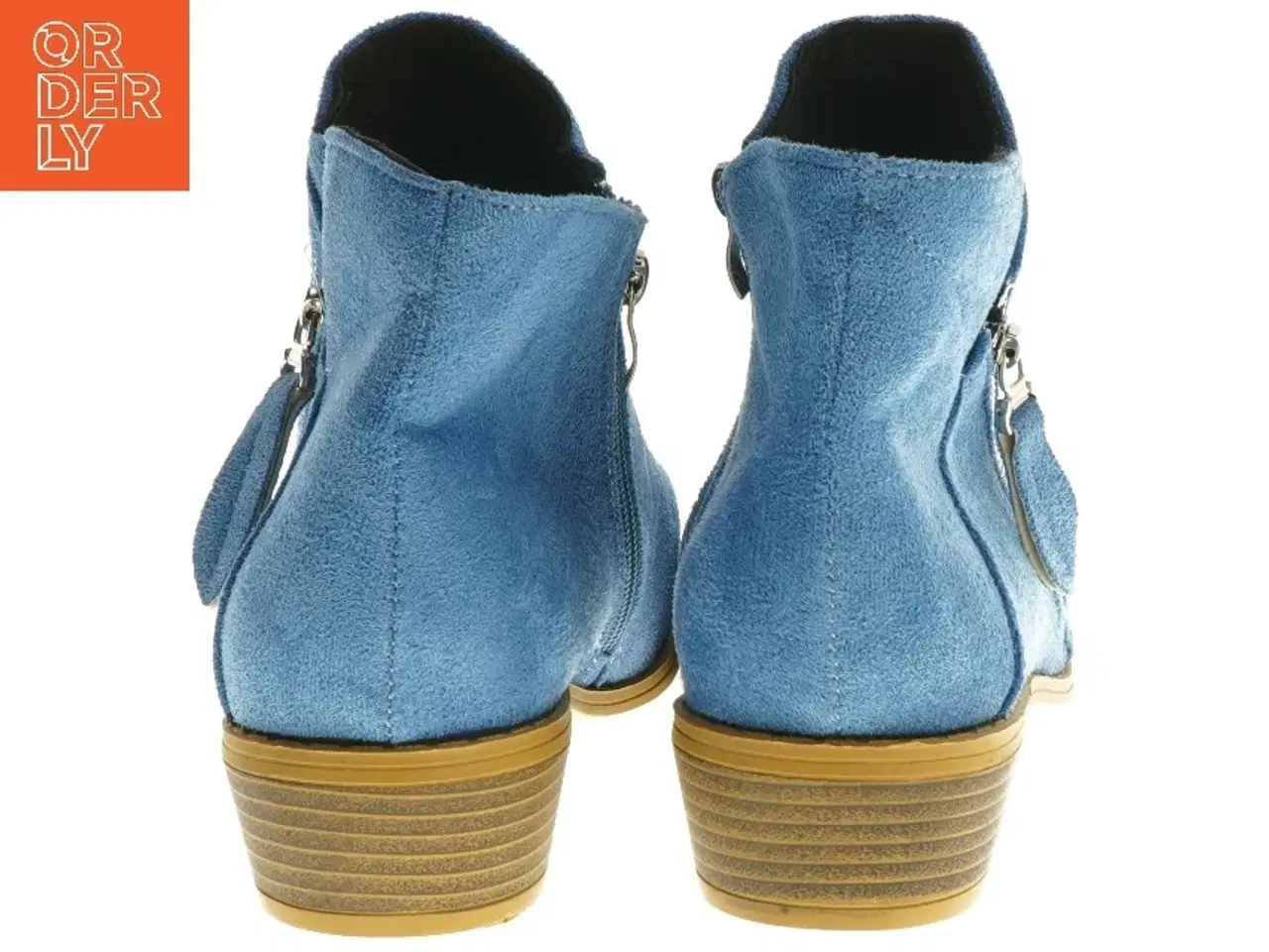 Billede 2 - Blå ankelstøvler str. 43 (str. 43 )