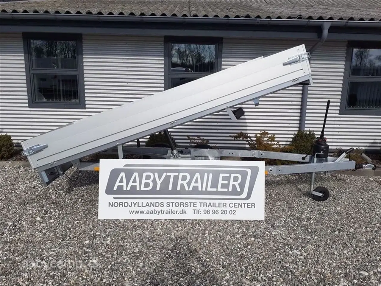 Billede 1 - 0 - Anssems KLTT 1350 305x150 MANUEL TIP. ALU SIDER. ERHVERV OG PRIVAT. BOOGGIE