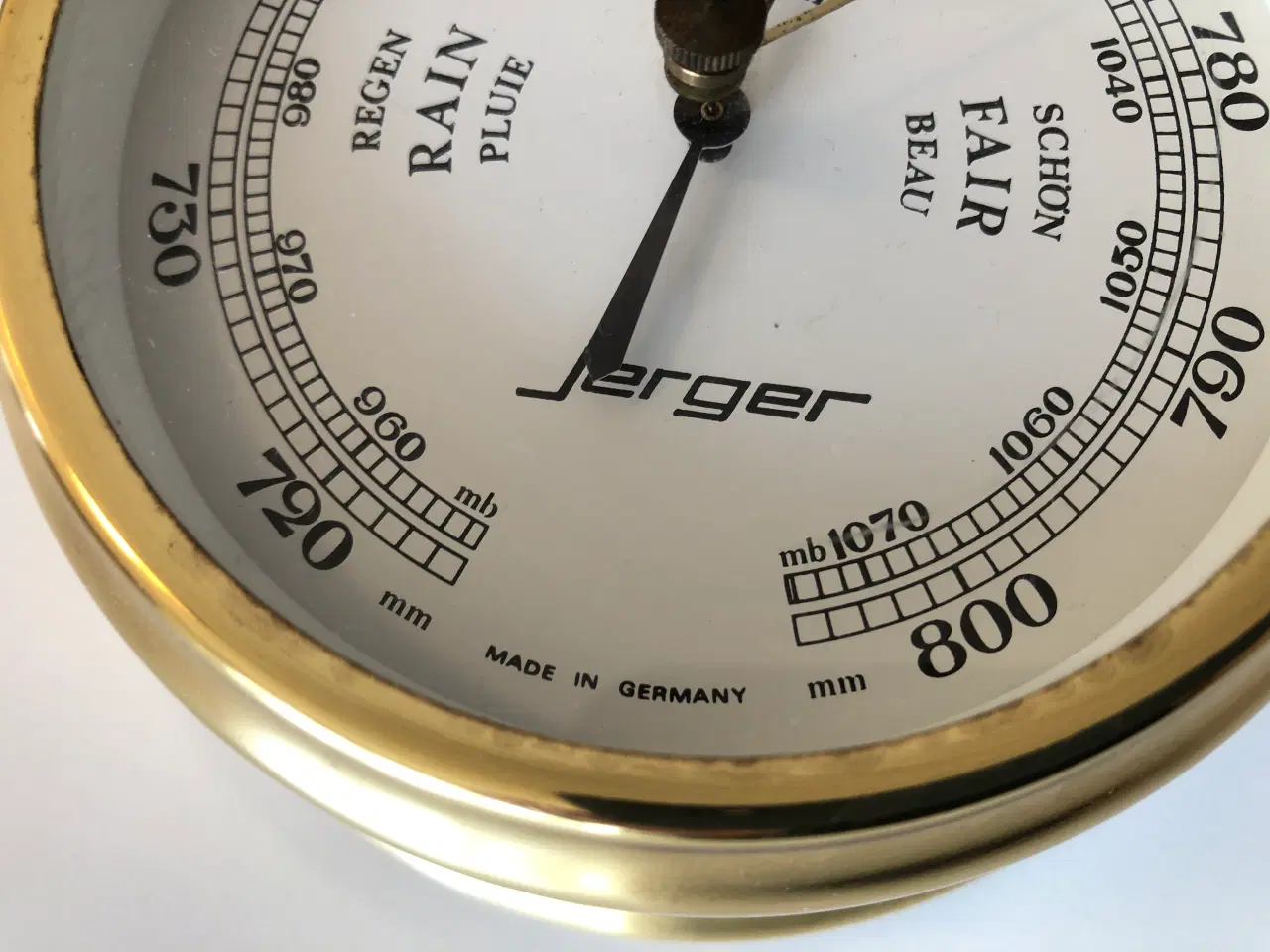 Billede 2 - Skibs barometer fra Jerger