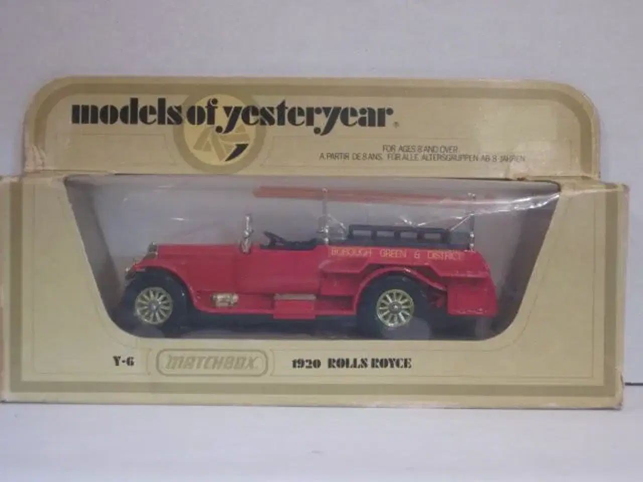 Billede 4 - Matchbox biler - Rolls Royce Fire Engine