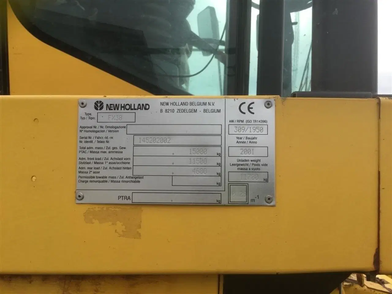 Billede 8 - New Holland FX 38 Velholdt inkl majsbord og pickup