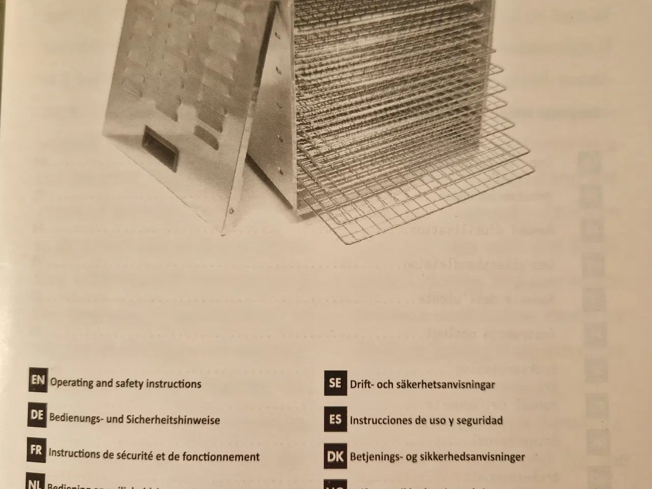 Billede 3 - Mat Dehydrator 10 Brett Rustfritt Stål