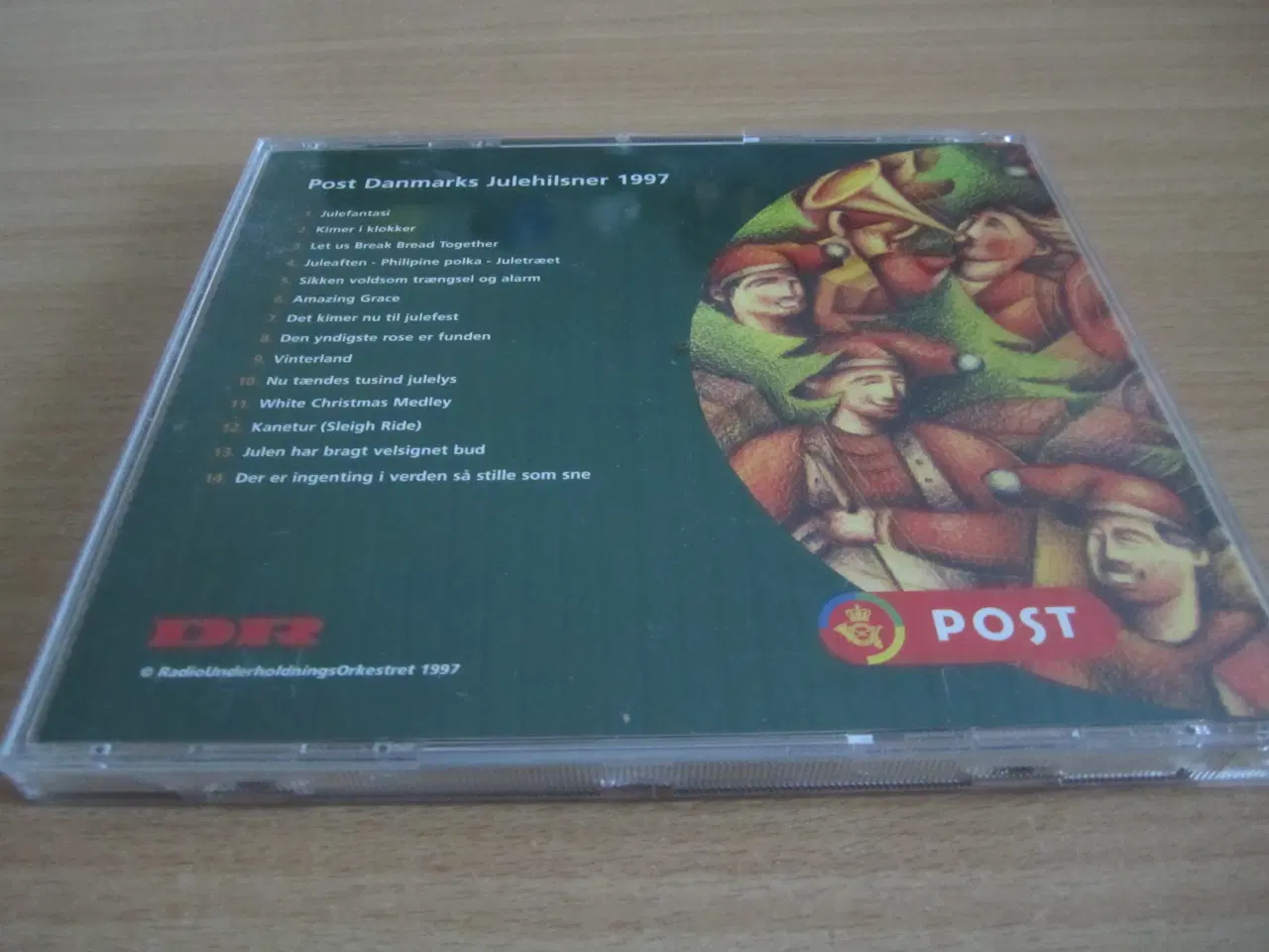 Billede 3 - POST DANMARKS JULEHILSNER. 1997. BYD.