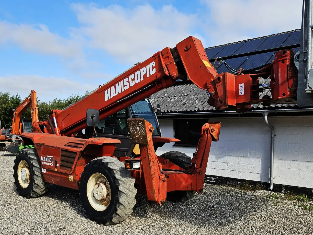 Billede 2 - Manitou 1232 ST / med 4 stk tilbehør / 8600 timer