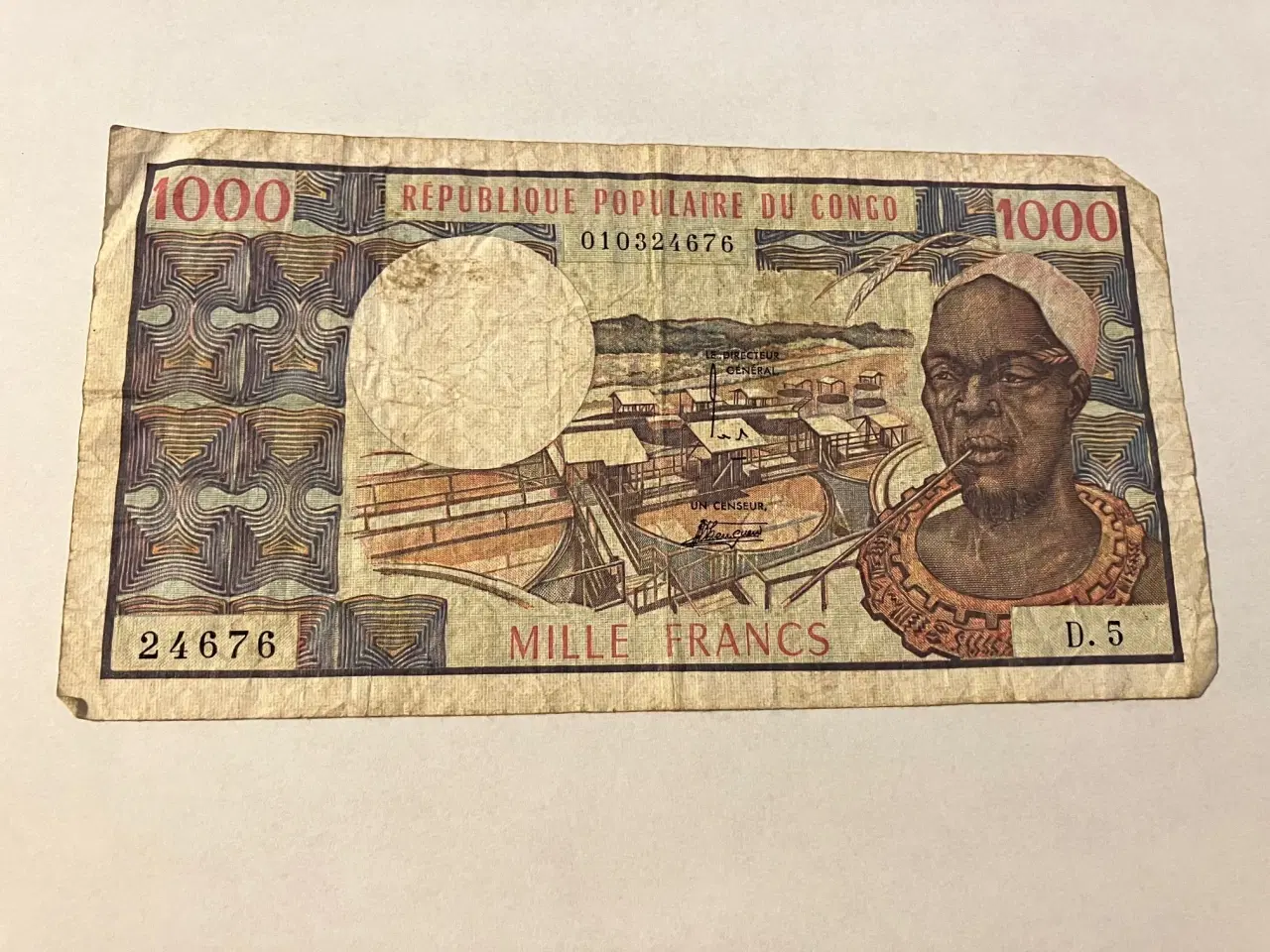 Billede 1 - 1000 Francs Congo
