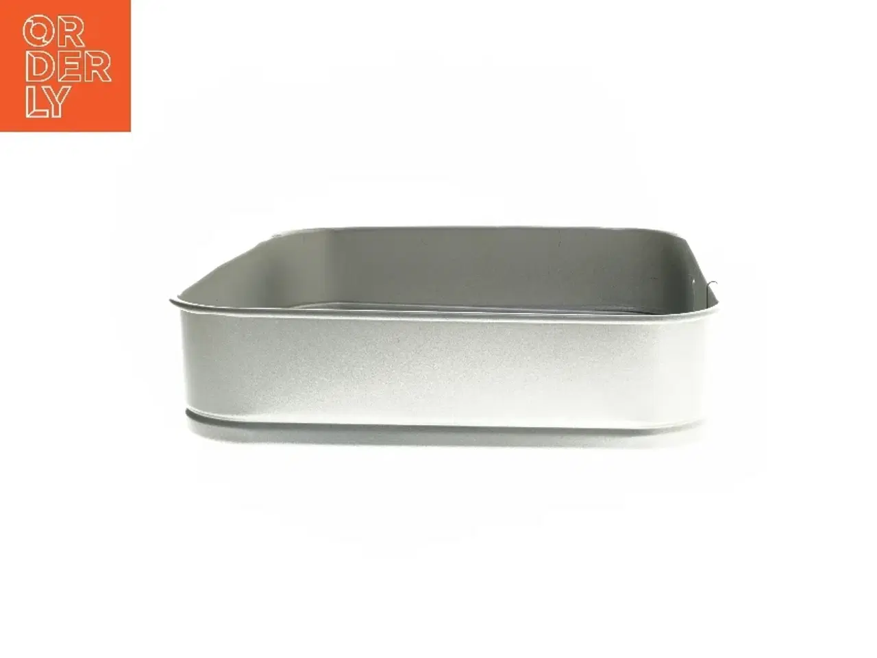 Billede 1 - Kvadratisk springform formet som flag (str. 6,5x25,5x25,5 cm)