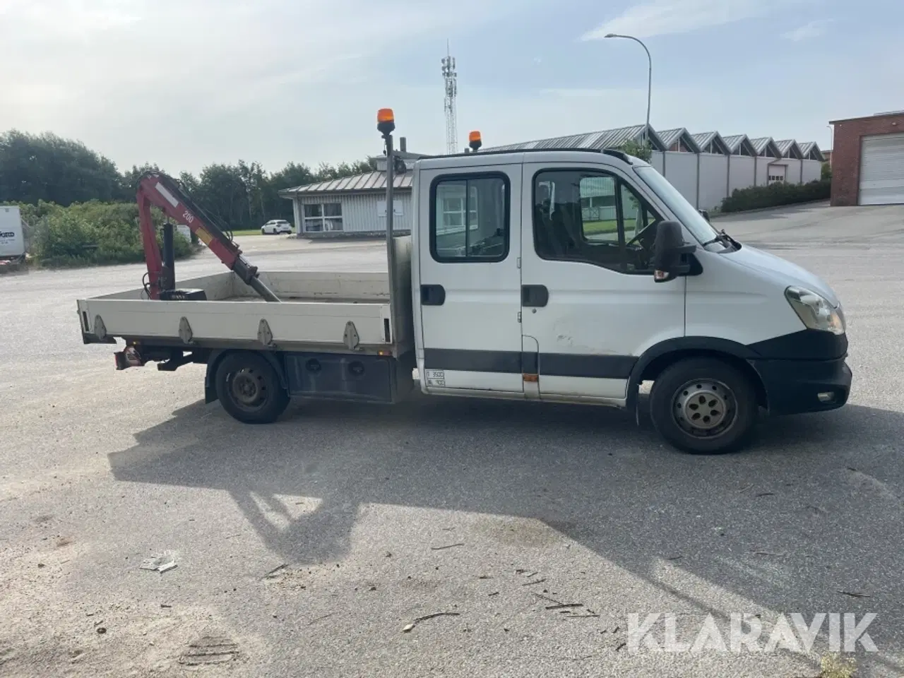 Billede 4 - Varebil Iveco Daily 35S D med kran