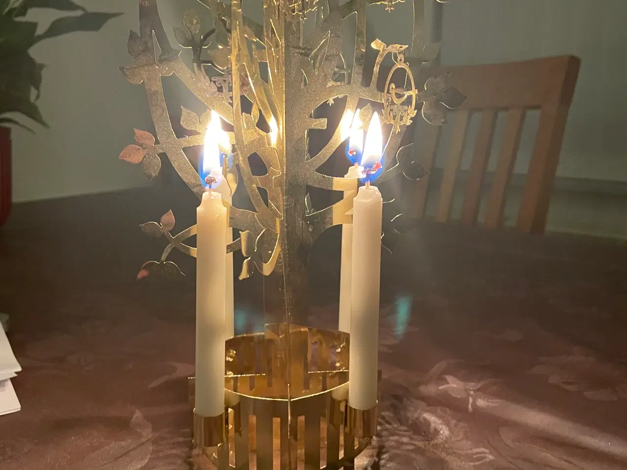 Billede 3 - Royal Copenhagen Advents træ til julelys