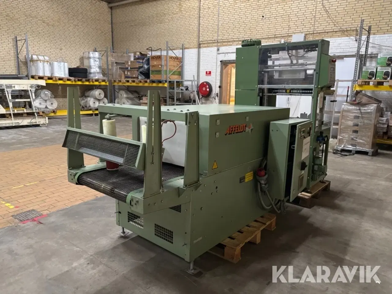 Billede 3 - Foliering og krympemaskine Affeldt VT60 - SA15