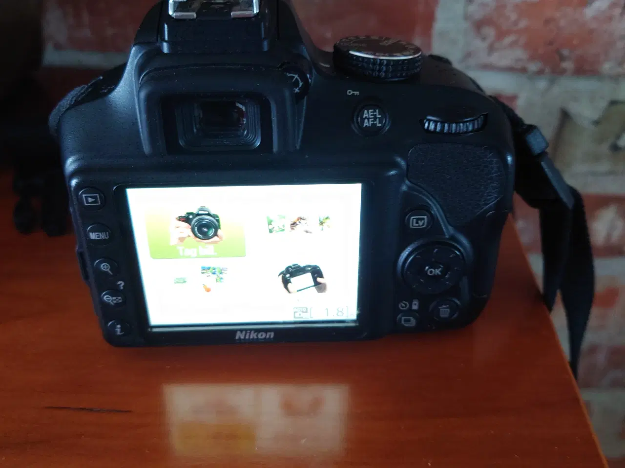Billede 4 - Nikon D3400, 64gb, 18-55mm VR af-p, lækker taske m