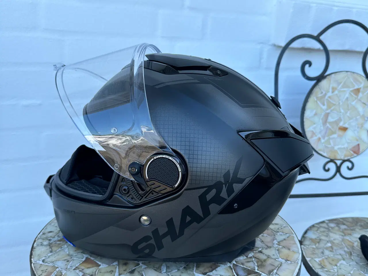Billede 2 - MC-Hjelm, SHARK SPARTAN GT, str. XS, Matsort