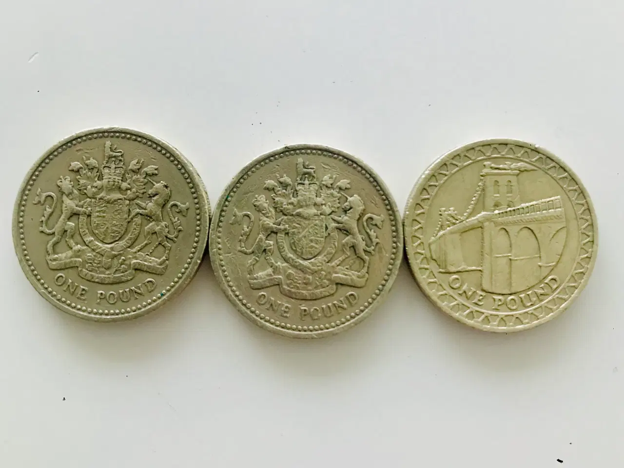 Billede 3 - Storbritannien (1976 - 2006), 1 Pound, 1 -50 Pence