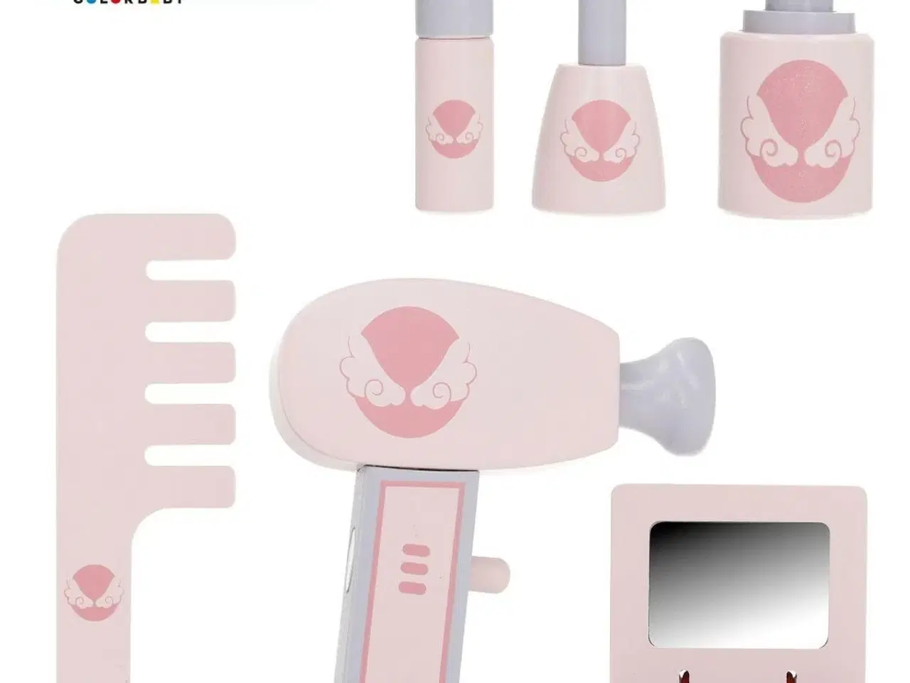 Billede 5 - Sminkebord med spejl og stol - dukkeleg