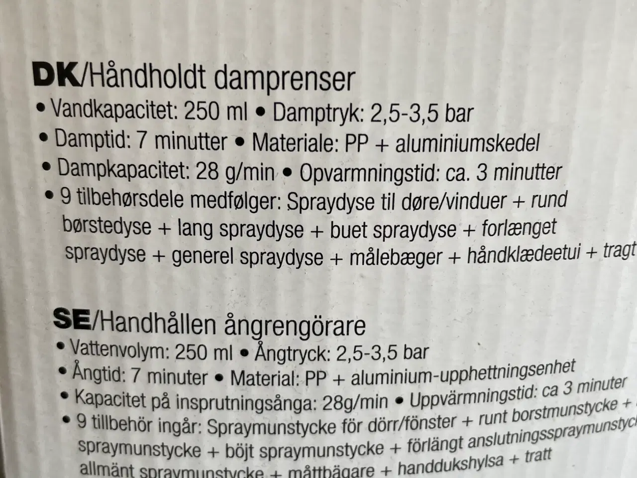 Billede 4 -  Næsten ny Melissa dampsteamer