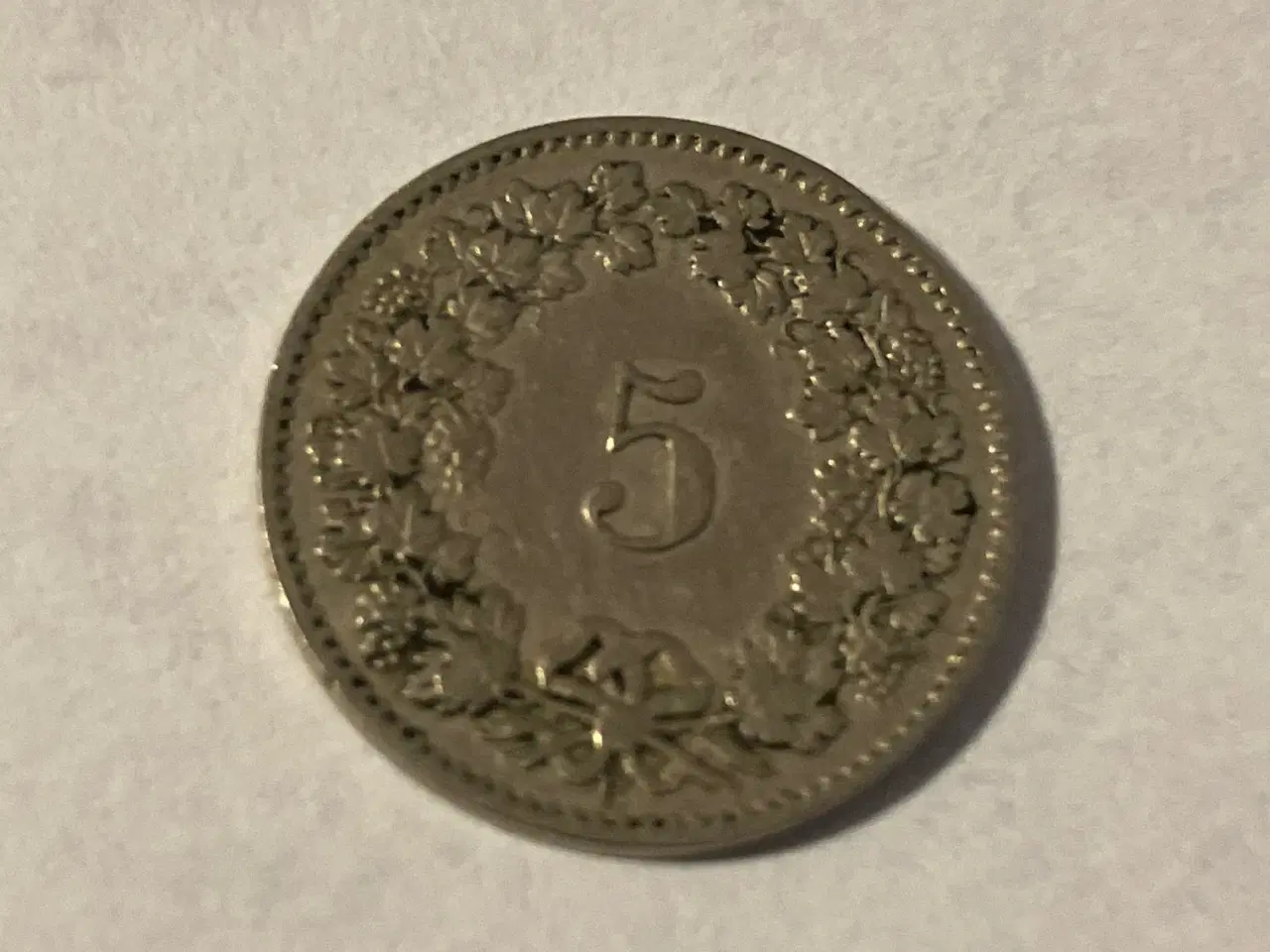 Billede 2 - 5 Rappen Switzerland 1879