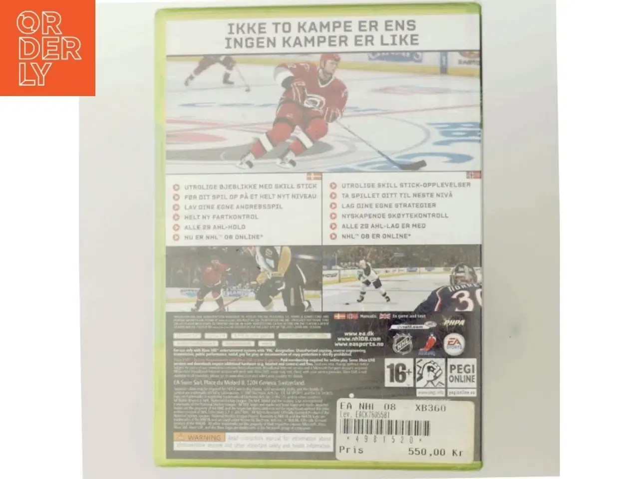 Billede 2 - NHL 08 Xbox 360 spil fra EA Sports