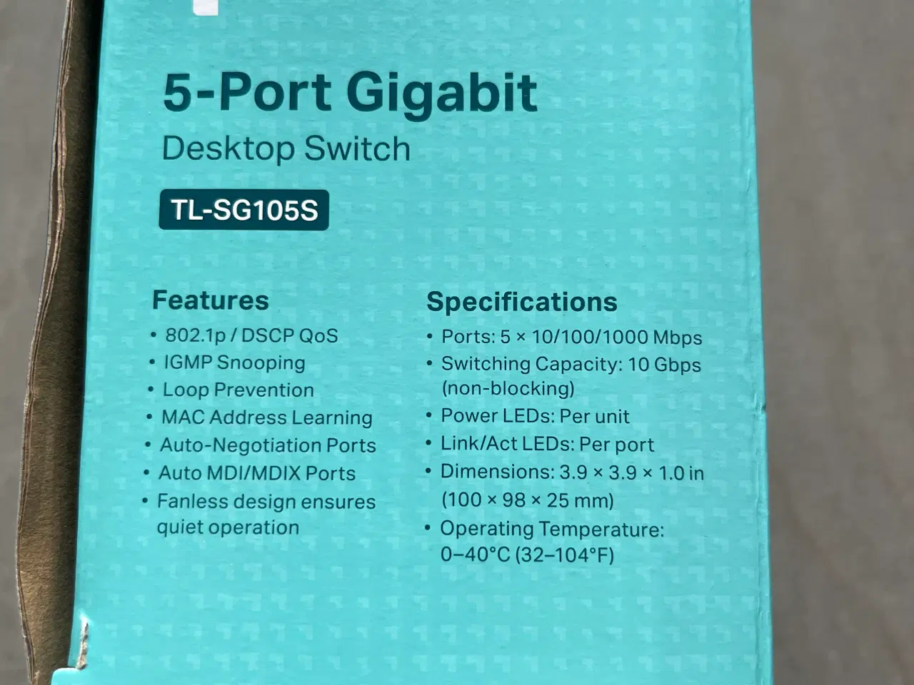 Billede 4 - To Link 5 port Gigabit