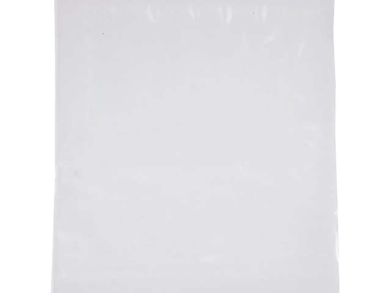 Billede 1 - Lynlåspose 6x8 cm, 100 stk. - Klar plast