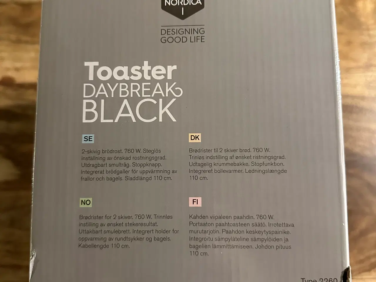 Billede 4 - OBH toaster daybreak black