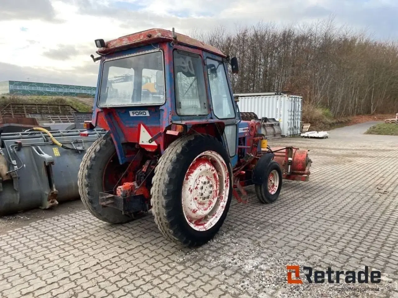 Billede 5 - Ford 4600 med kost