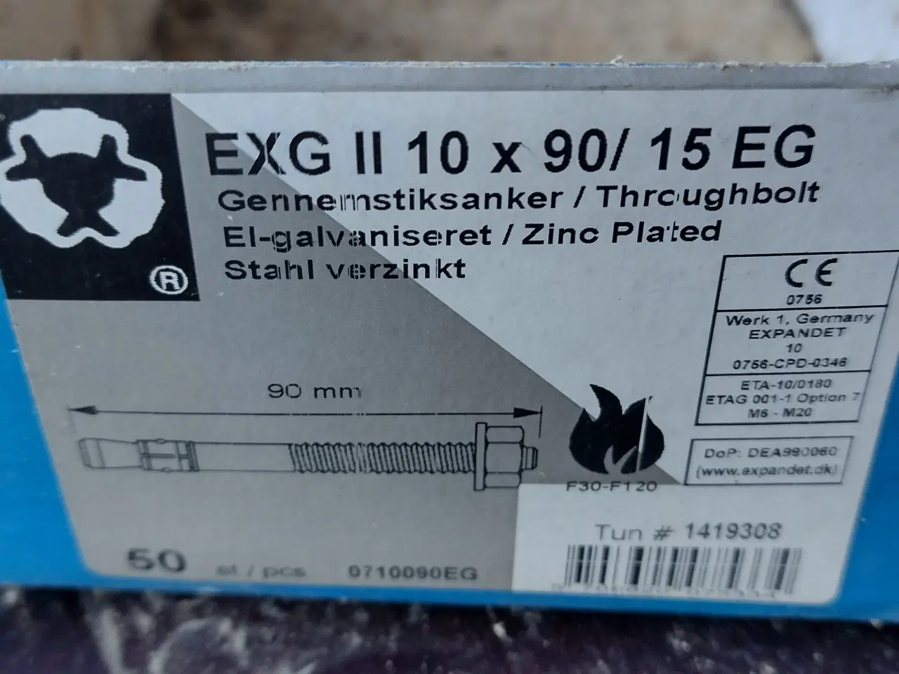 Billede 2 - Gennemstiksanker