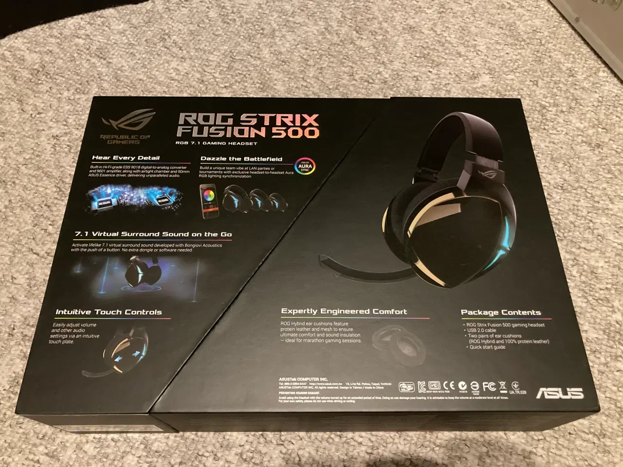 Billede 4 - ASUS ROG Strix Fusion 500 gaming headset