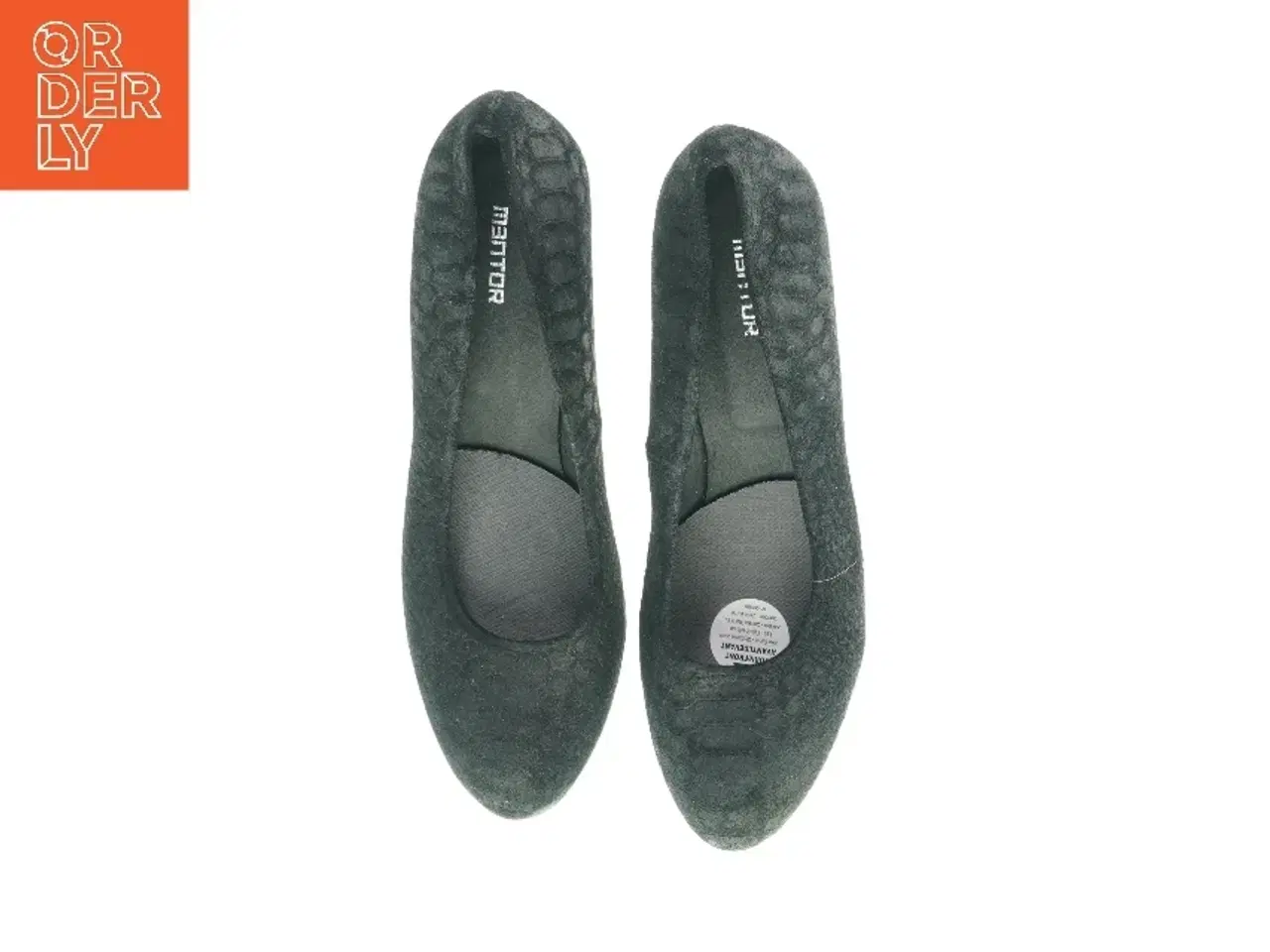 Billede 3 - Høje hæle med slangeskind fra Mentor (str. 41) fra Mentor (str. 41)