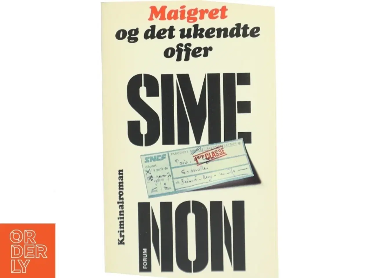 Billede 1 - Maigret og det ukendte offer af Georges Simenon (Bog)