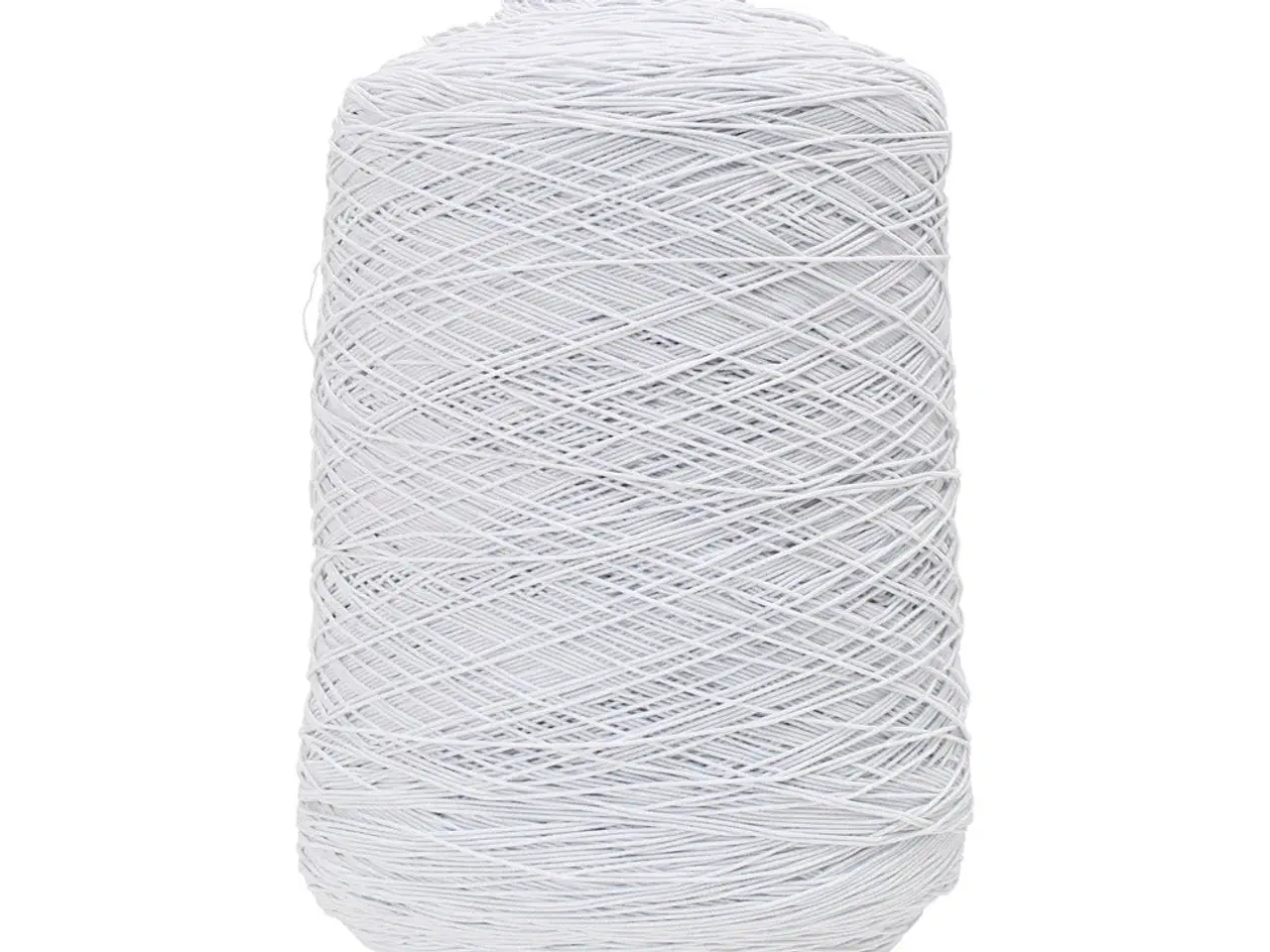 Billede 1 - Hvid elastiktråd 0,5 mm - 1500 m til kreative projekter
