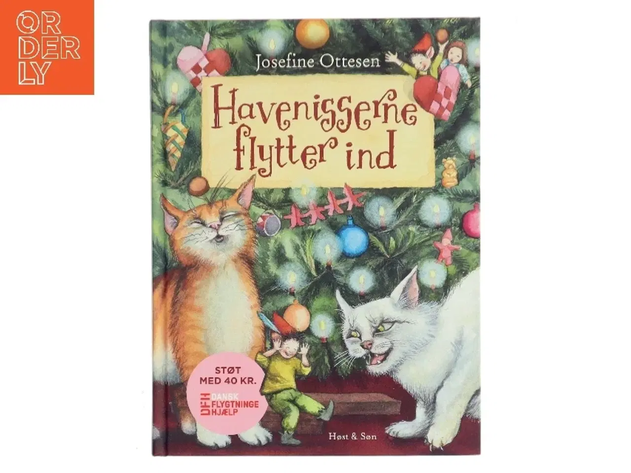 Billede 1 - NY Havenisserne flytter ind, julebog af Josefine Ottesen (Bog)