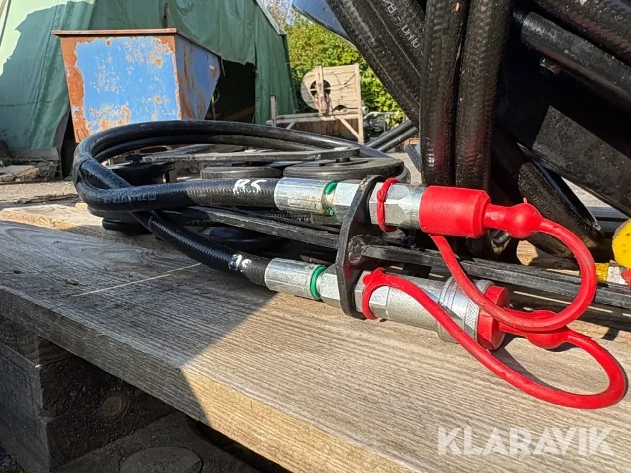 Billede 7 - Hydraulisk slangeopruller HMF 56372