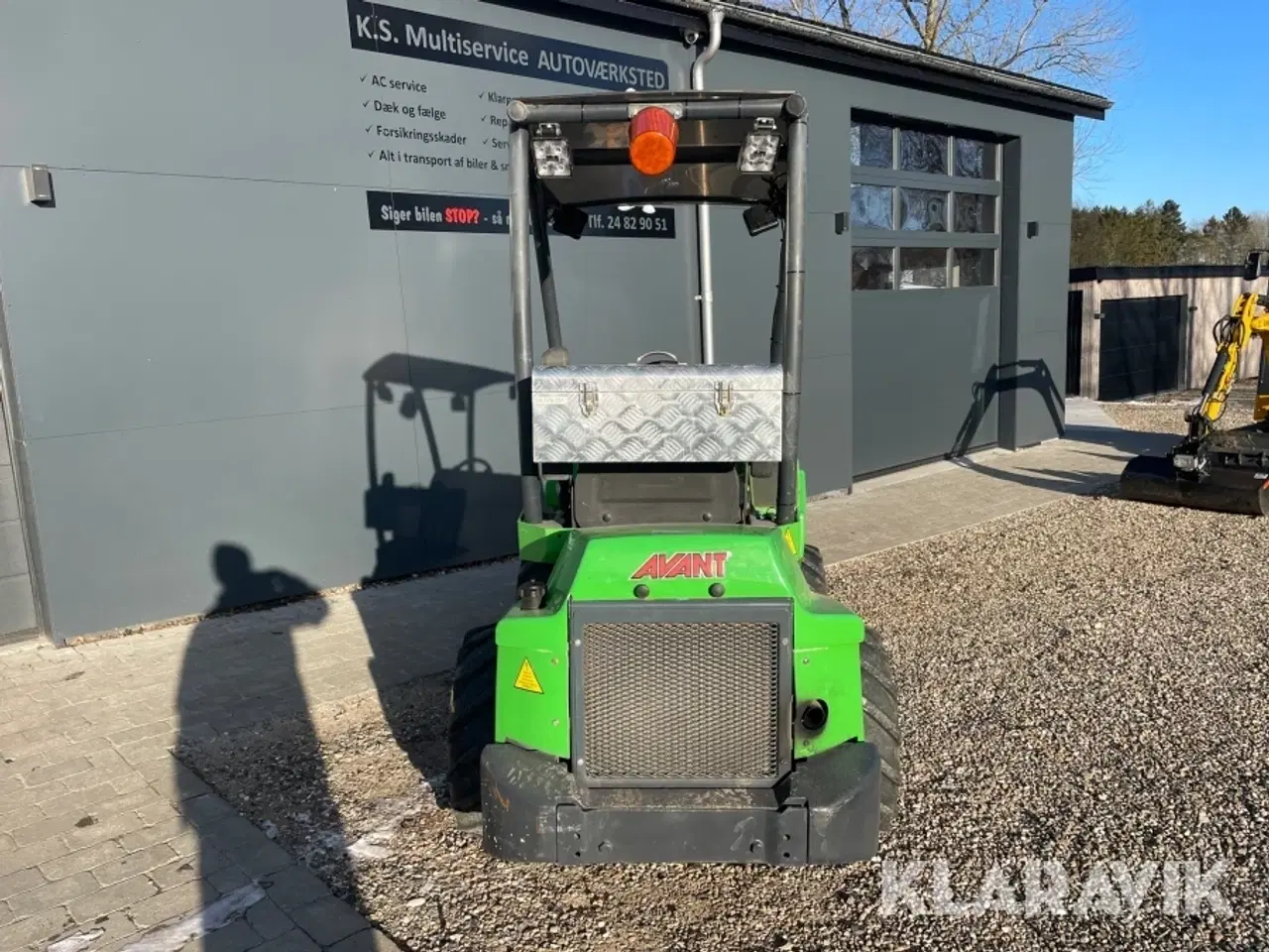 Billede 6 - Minilæsser Avant Staldkat 630 med siloklo