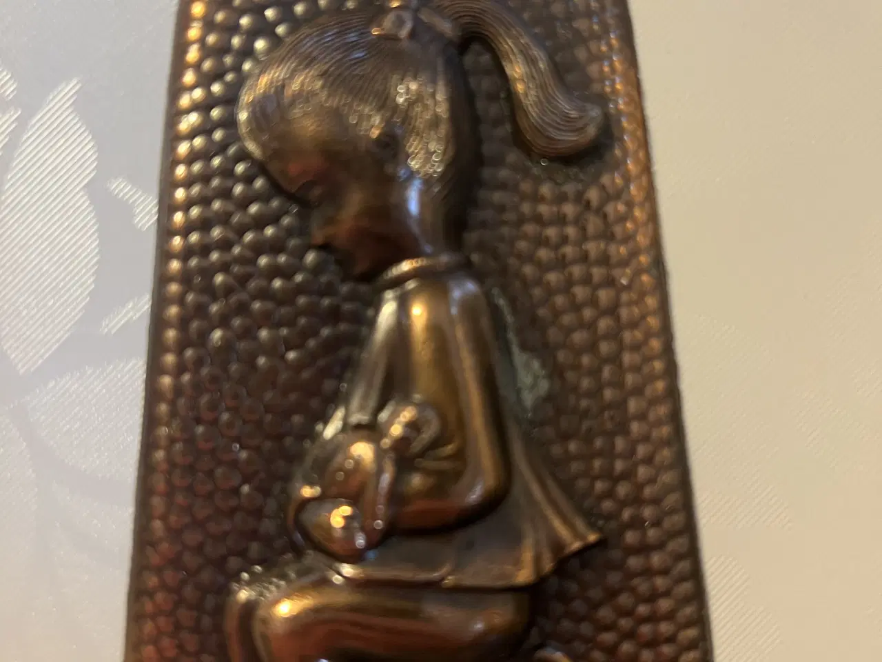 Billede 4 - Smukke retro bronze toilet skilte fra 70’erne 