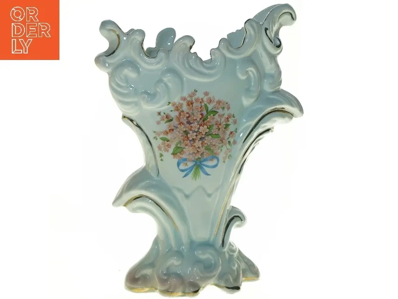 Billede 1 - Porcelænsvase (str. 32 x 24 cm)