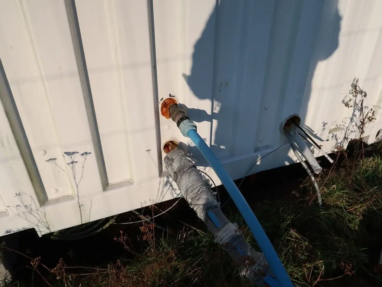 Billede 92 - 20 fods isolering container indrettet som testcenter af overskudsvarme (læs beskrivelse)