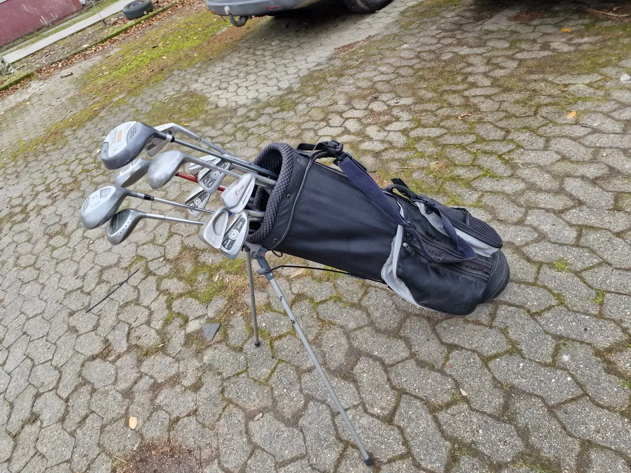 Billede 1 - Golfstandbag FENIX med jern og køller